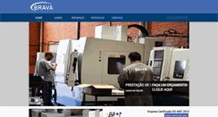 Desktop Screenshot of imbrava.ind.br